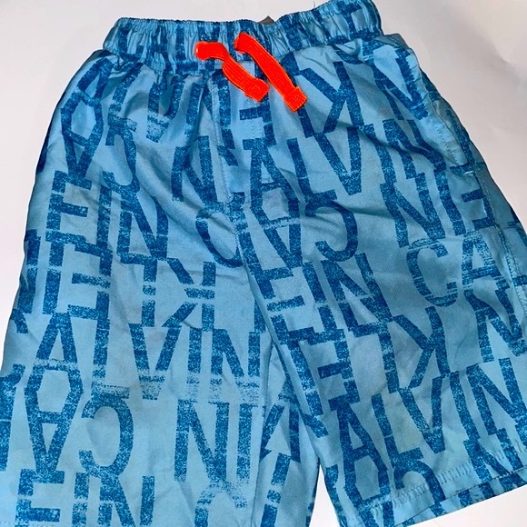 Calvin Klein Board-short Swim Trunks size 8 - Picture 1 of 5